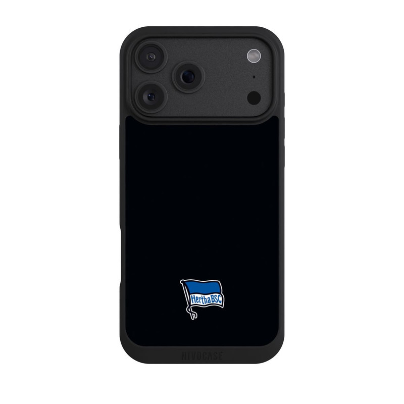 iPhone 18 Pro Max NIVOpure Hertha BSC Logo Schwarz