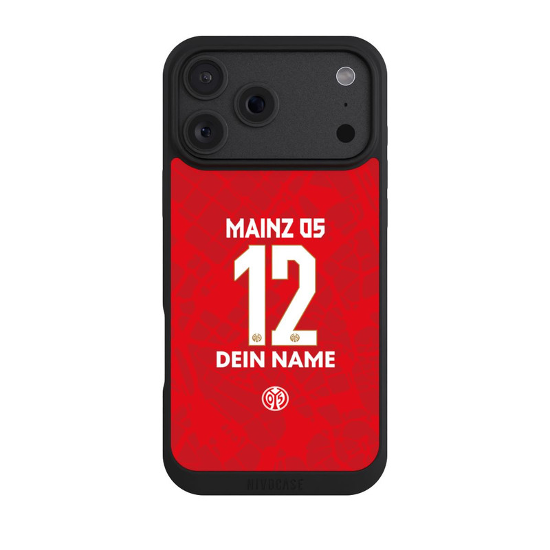 iPhone 18 Pro Max NIVOpure Mainz 05 Trikot Personalisierbar 25-26