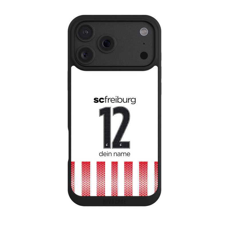 iPhone 18 Pro Max NIVOpure SC Freiburg Trikot Personalisierbar 25-26