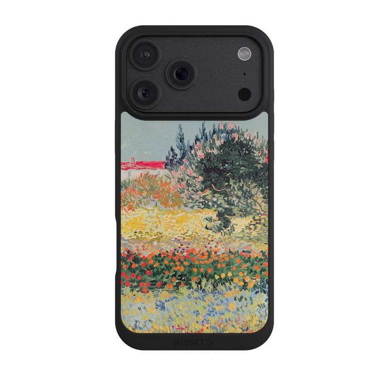 iPhone 18 Pro Max NIVOpure Garden in Bloom, Arles, July 1888 by Vincent van Gogh
