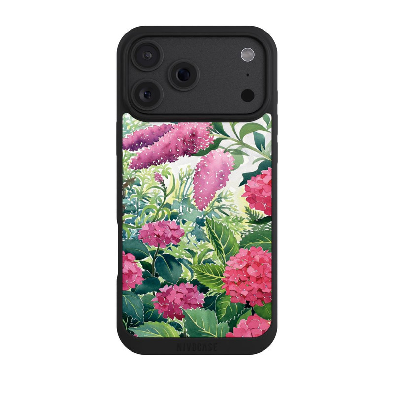 iPhone 18 Pro Max NIVOpure Garden Hydrangeas and Buddleia by Christopher Ryland