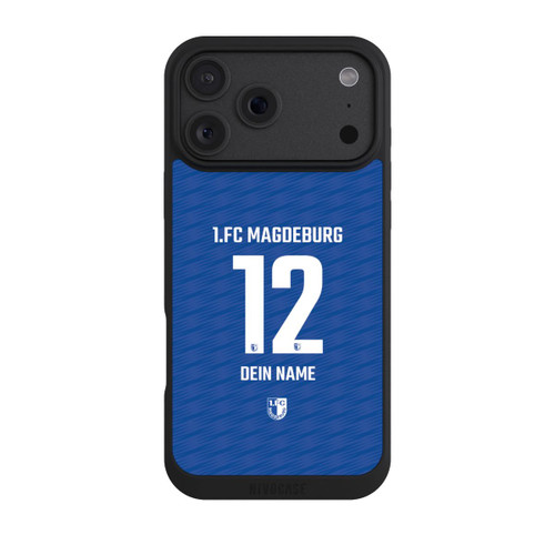 Apple iPhone 18 Pro Max NIVOpure 1. FC Magdeburg Trikot Personalisierbar 25-26