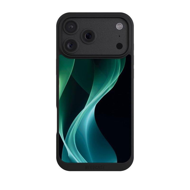 iPhone 18 Pro Max NIVOpure Green Modern Background