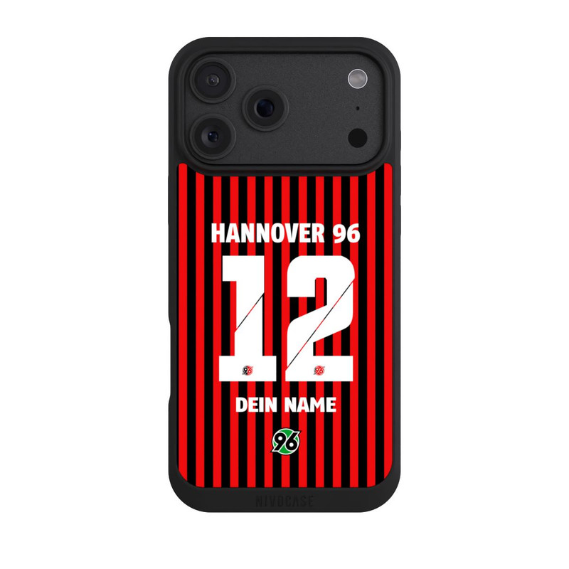 iPhone 18 Pro Max NIVOpure Hannover 96 Trikot Personalisierbar 25-26