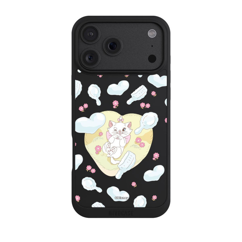 iPhone 18 Pro Max NIVOpure Aristocats Marie Hearts Yellow Transparent