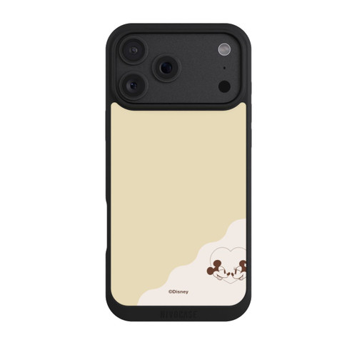 Apple iPhone 18 Pro Max NIVOpure Mickey and Minnie Love Heart Beige