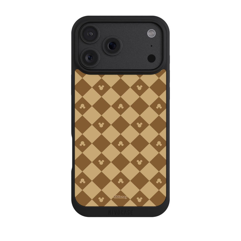 iPhone 18 Pro Max NIVOpure Mickey Pattern Beige Brown