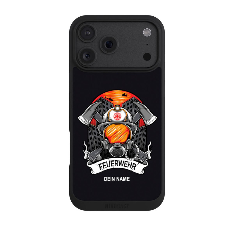 iPhone 18 Pro Max NIVOpure Feuerwehr Atemschutz Personalisierbar