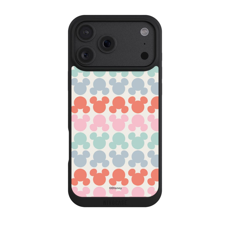 iPhone 18 Pro Max NIVOpure Disney Mickey Icon Pattern Red and Pink