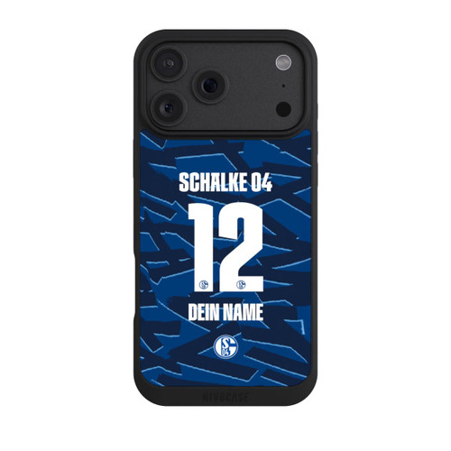 Apple iPhone 18 Pro Max NIVOpure Schalke 04 Trikot Personalisierbar 25-26