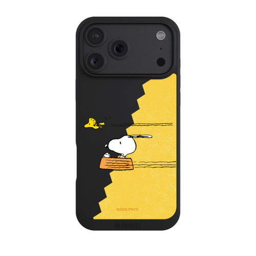 Apple iPhone 18 Pro Max NIVOpure Peanuts-Snoopy und Woodstock Transparent