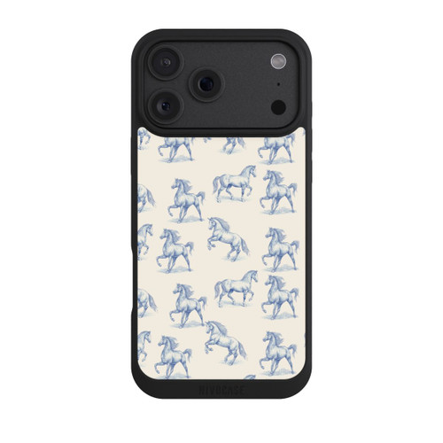 Apple iPhone 18 Pro Max NIVOpure Horses Pattern Toile de Jouy mit KI
