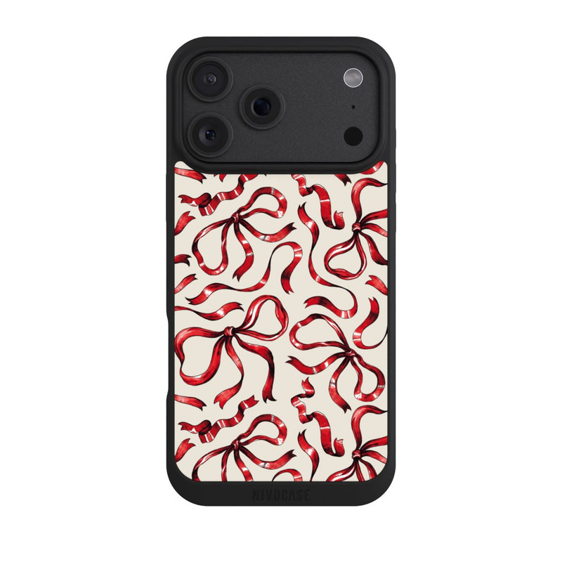 iPhone 18 Pro Max NIVOpure Fine Bows Red