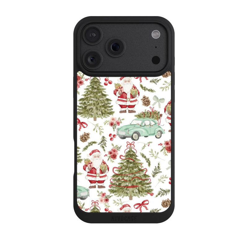 iPhone 18 Pro Max NIVOpure Christmas Deligth Vintage Pattern 