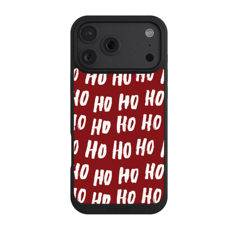 iPhone 18 Pro Max NIVOpure Ho Ho Ho Christmas Red Pattern