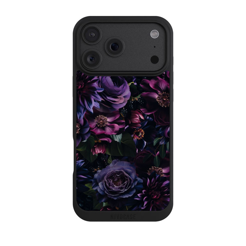 iPhone 18 Pro Max NIVOpure Dunkle Lila Blüten 