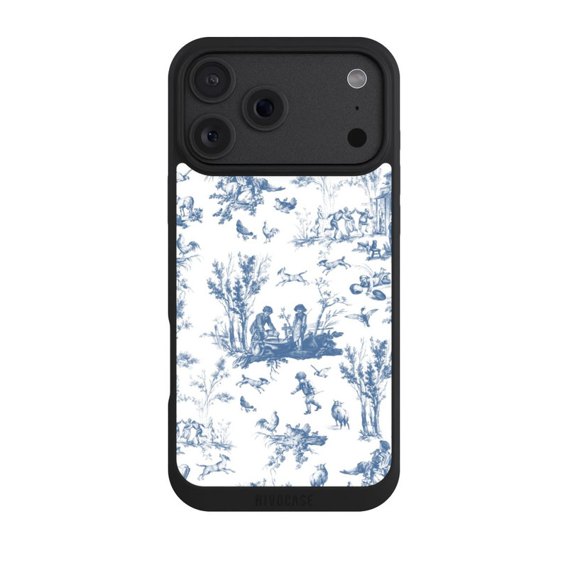 iPhone 18 Pro Max NIVOpure Blue Landscape Vintage Pattern