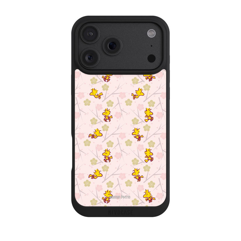 iPhone 18 Pro Max NIVOpure Woodstock Pink Muster