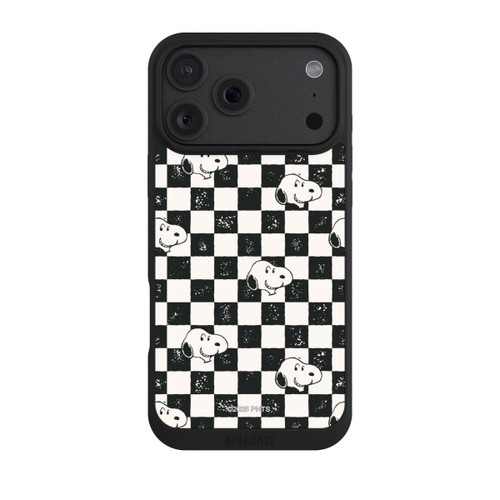 Apple iPhone 18 Pro Max NIVOpure Snoopy Heads Checked Pattern