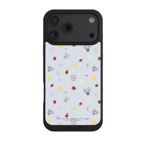 Apple iPhone 18 Pro Max NIVOpure Winnie the Pooh and Friends Strawberry Pattern Blue