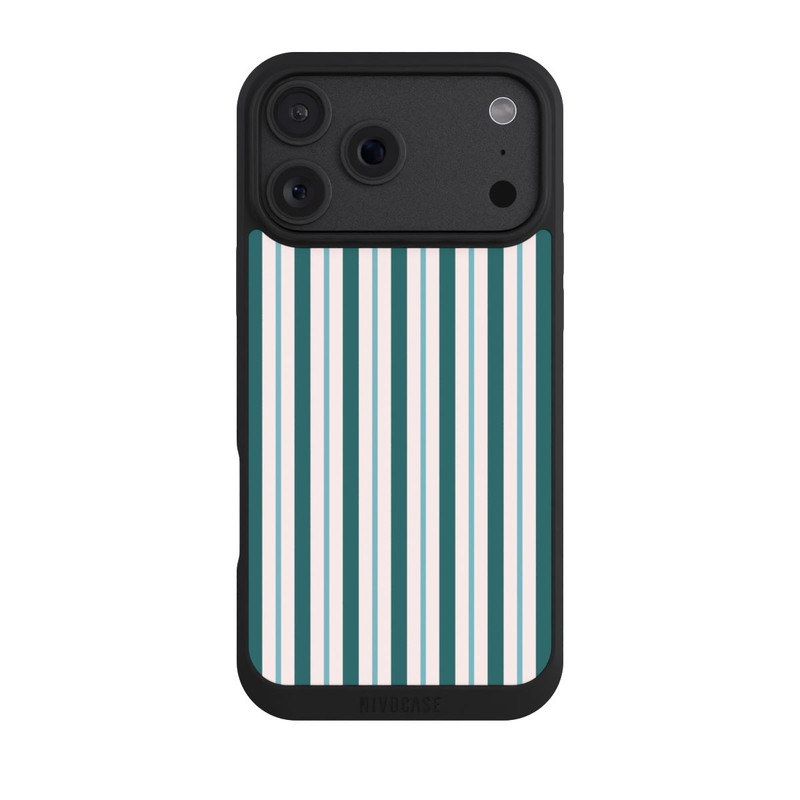 iPhone 18 Pro Max NIVOpure Streifen Blau Hellblau