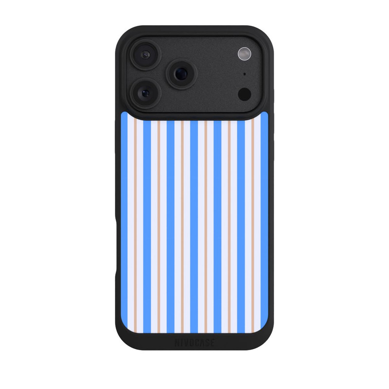 iPhone 18 Pro Max NIVOpure Stripes Blue Beige