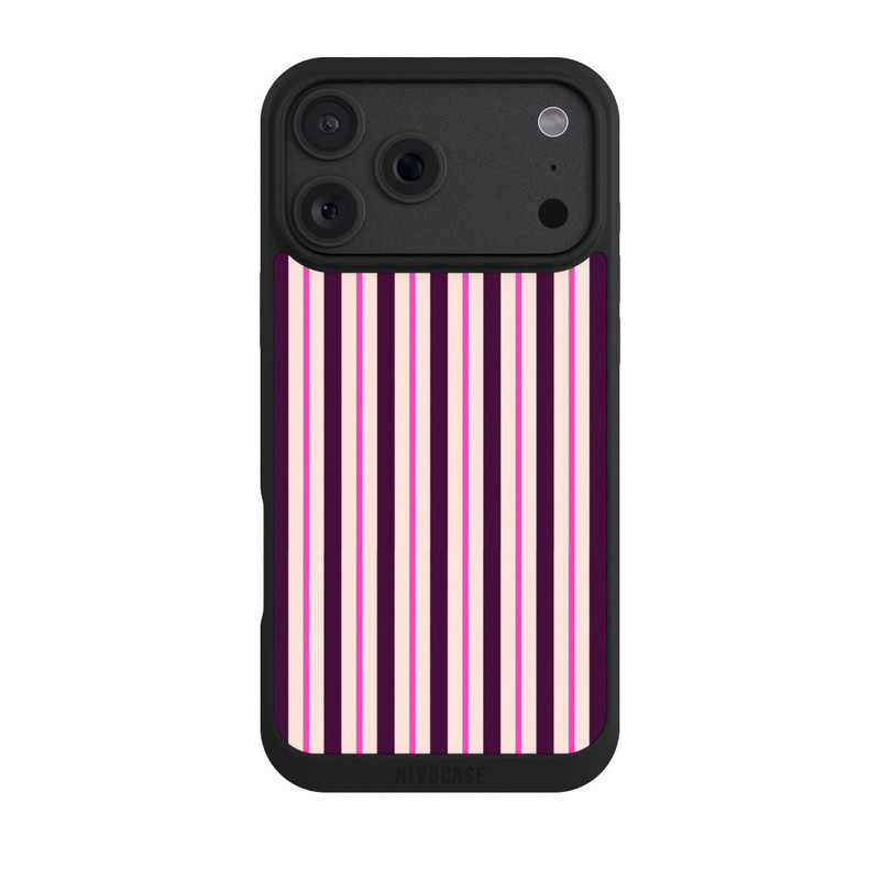 iPhone 18 Pro Max NIVOpure Streifen Rot Bordeaux