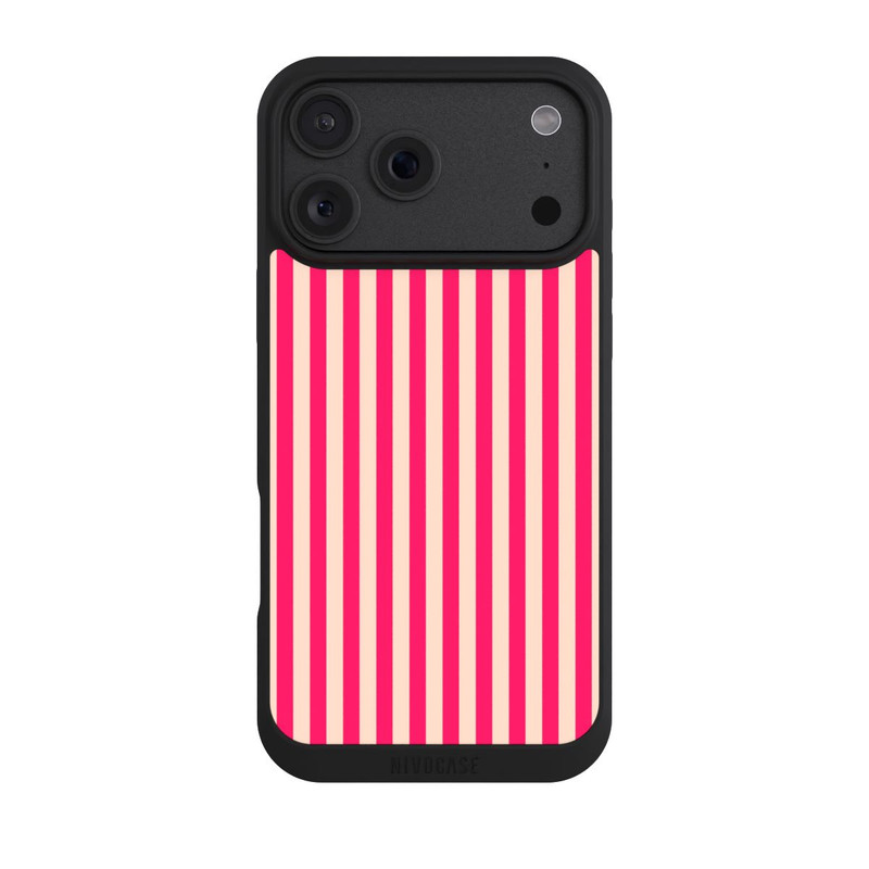 iPhone 18 Pro Max NIVOpure Stripes Red Popcorn Look