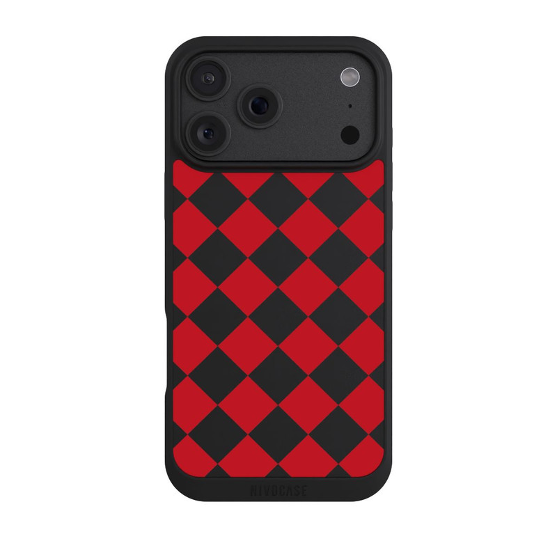 iPhone 18 Pro Max NIVOpure Raute Bordeaux ohne Hintergrund