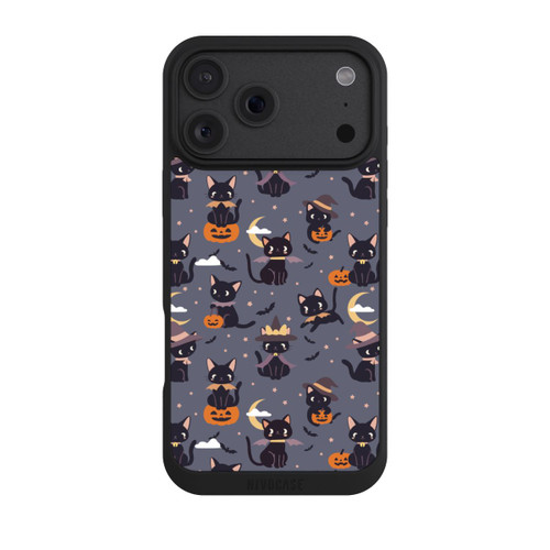 Apple iPhone 18 Pro Max NIVOpure Cute Halloween Witch Cats and Pumpkins
