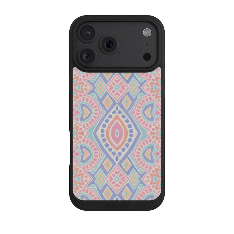 iPhone 18 Pro Max NIVOpure Boho Geometric Mosaic Intricate Tribal Design