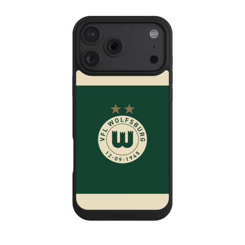 Apple iPhone 18 Pro Max NIVOpure VfL Wolfsburg 80 Jahre Logo Frauen Streifen