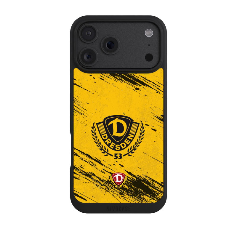 iPhone 18 Pro Max NIVOpure Dynamo Dresden Gelb Schwarz