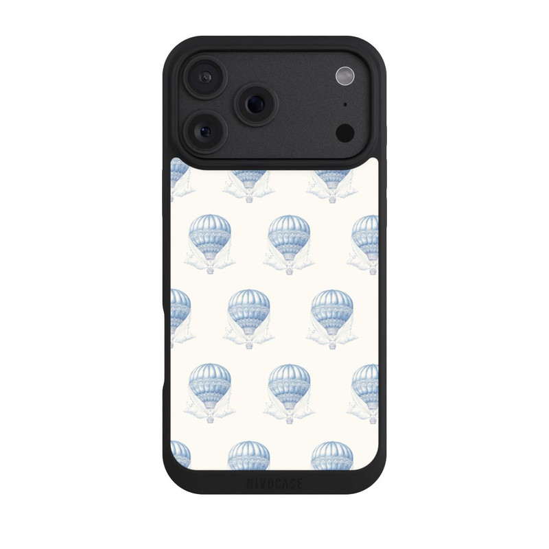 iPhone 18 Pro Max NIVOpure Balloon Pattern Girl Toile de Jouy avec IA