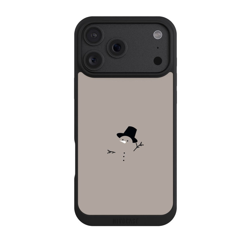 iPhone 18 Pro Max NIVOpure Bonhomme de Neige Minimal