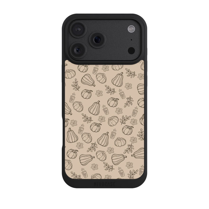 iPhone 18 Pro Max NIVOpure Illustrated Pumpkin Pattern