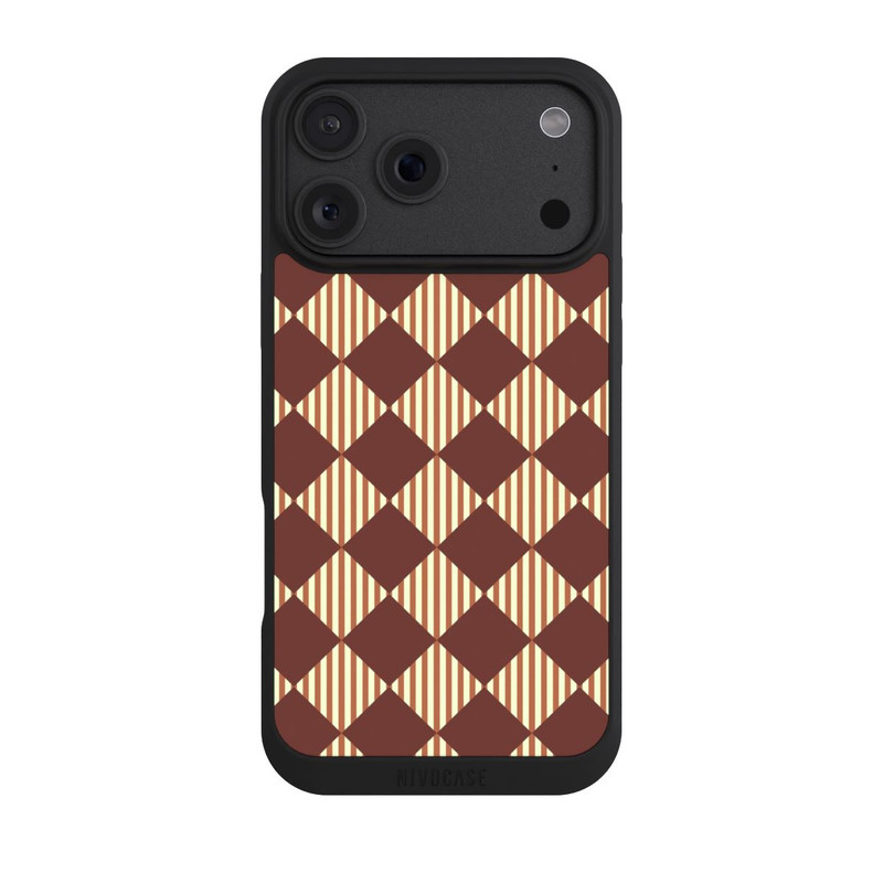 iPhone 18 Pro Max NIVOpure Diamond Pattern Tan