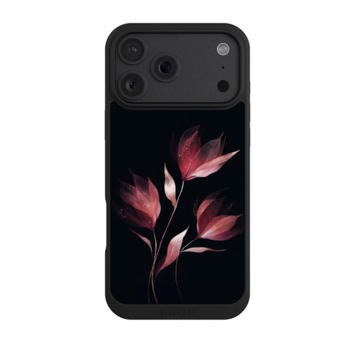 Apple iPhone 18 Pro Max NIVOpure Burgunderrote Blume Negativ