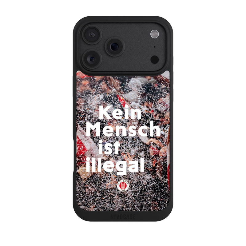 iPhone 18 Pro Max NIVOpure FC St. Pauli Kein Mensch ist illegal