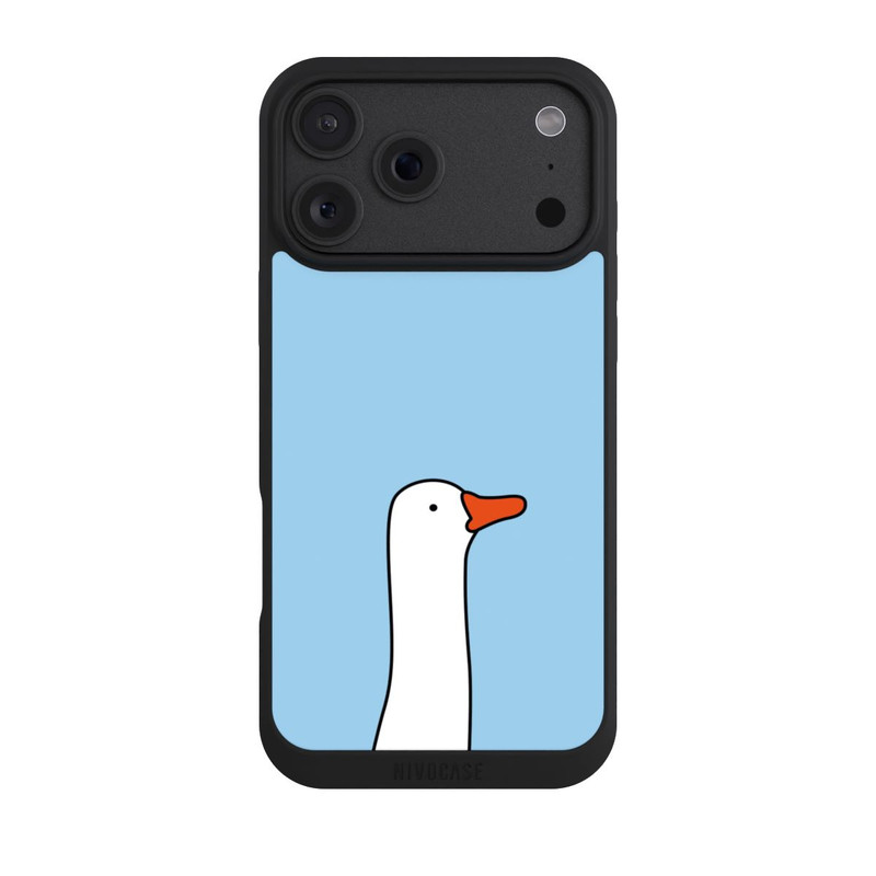 iPhone 18 Pro Max NIVOpure Profil Canard Tendance Bleu