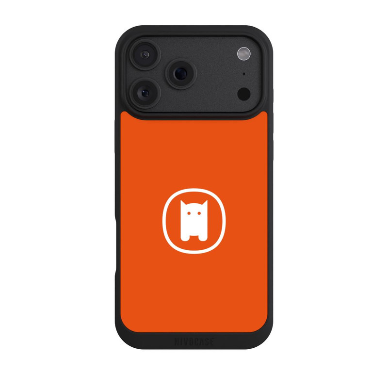 iPhone 18 Pro Max NIVOpure Nivocase Logo Orange