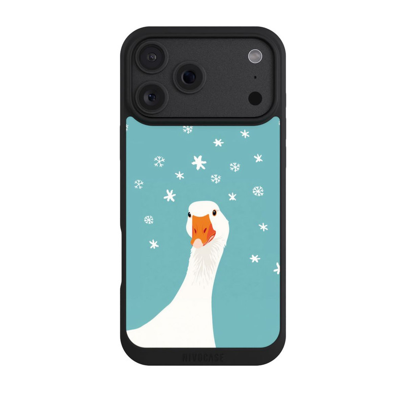 iPhone 18 Pro Max NIVOpure Funny Goose Stars Blue with AI