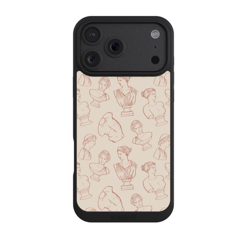 Apple iPhone 18 Pro Max NIVOpure Griechische Büsten Art-Déco Braun