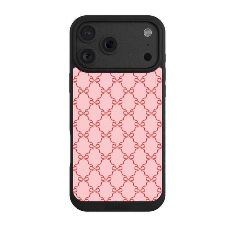 iPhone 18 Pro Max NIVOpure Rubans Rose Rouge