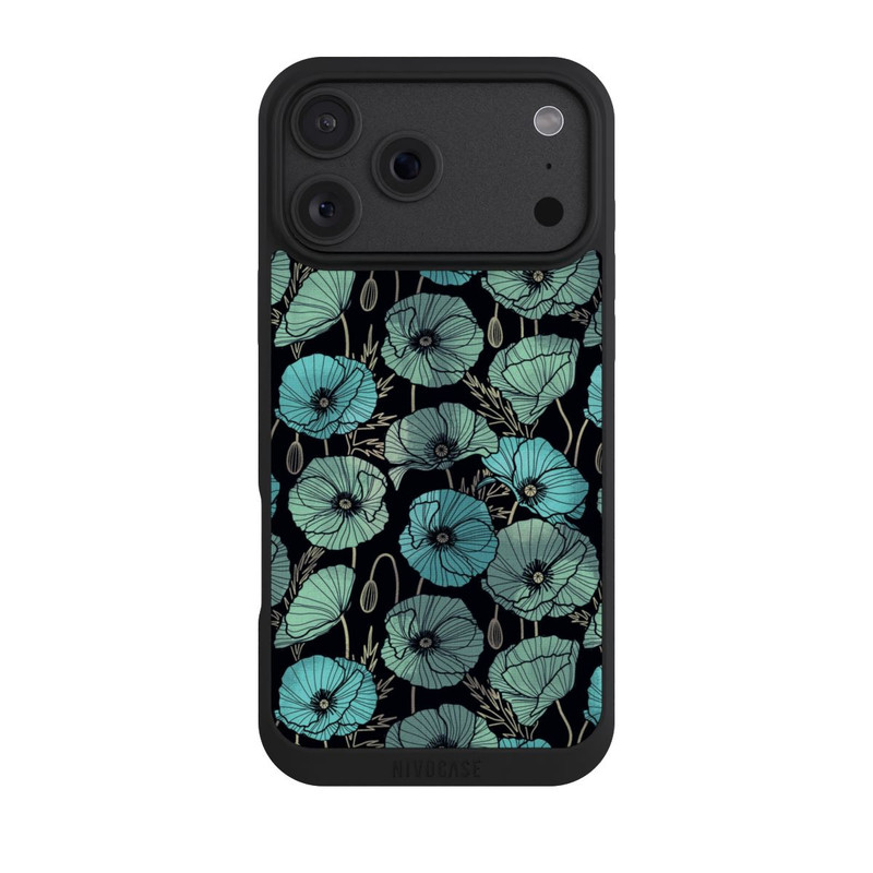 iPhone 18 Pro Max NIVOpure Coquelicots d'Été Verts