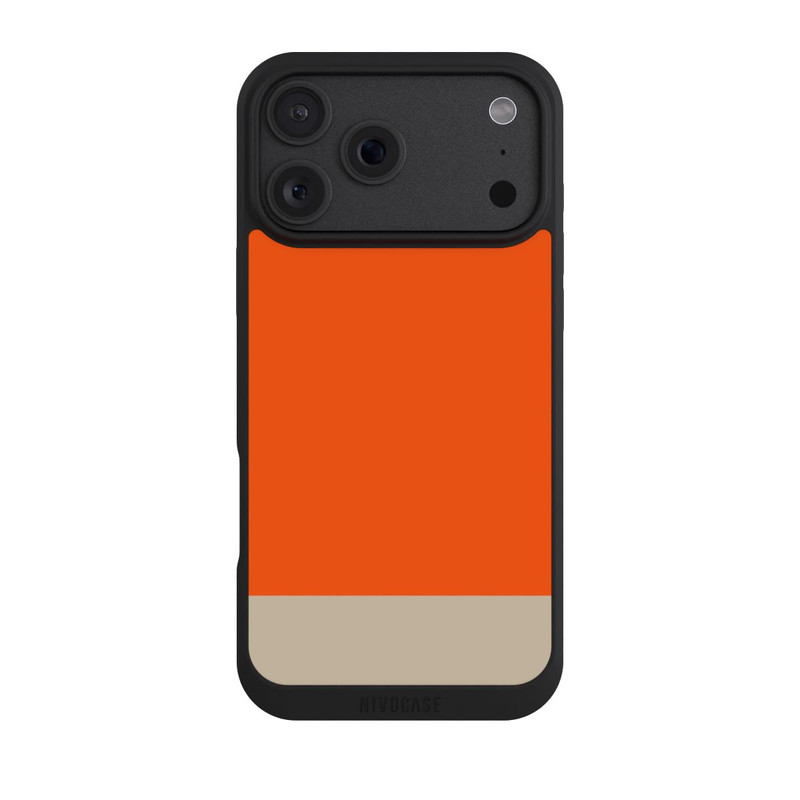 iPhone 18 Pro Max NIVOpure Combinaison de Couleurs Orange et Beige