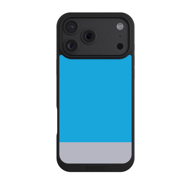 iPhone 18 Pro Max NIVOpure Combinaison de Couleurs Bleu Clair et Gris