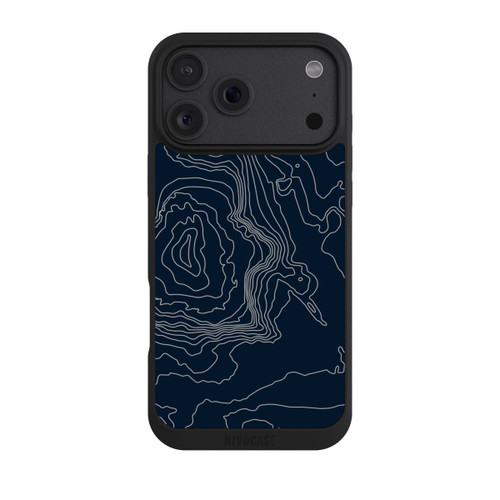 Apple iPhone 18 Pro Max NIVOpure Berg Höhenlinien Dunkel
