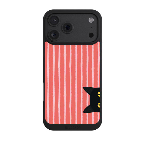 Apple iPhone 18 Pro Max NIVOpure Schwarze Katze Gestreift Orange