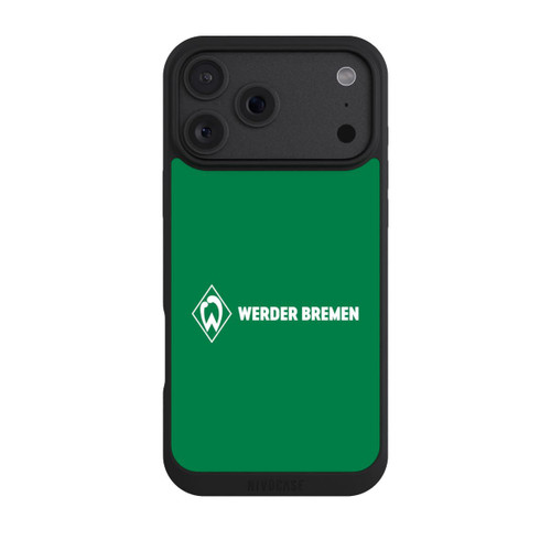 Apple iPhone 18 Pro Max NIVOpure Werder Bremen Schriftzug Raute Grün